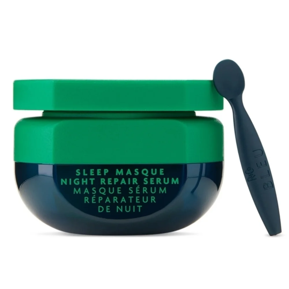 R+CO Bleu Sleep Masque Night Repair Serum‎ Vegan Overnight Hair Treatment 2 OZ